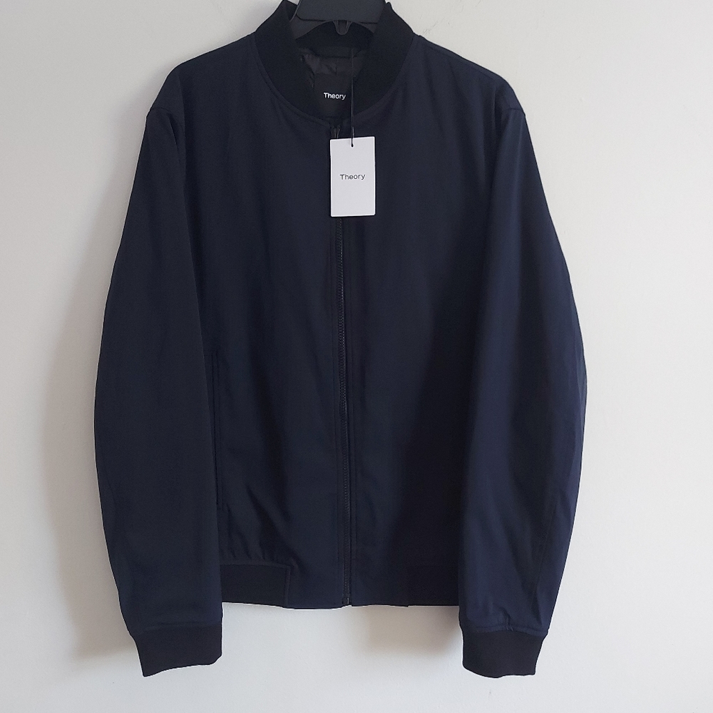 NWT Theory Men's Bomber Jacket size Large